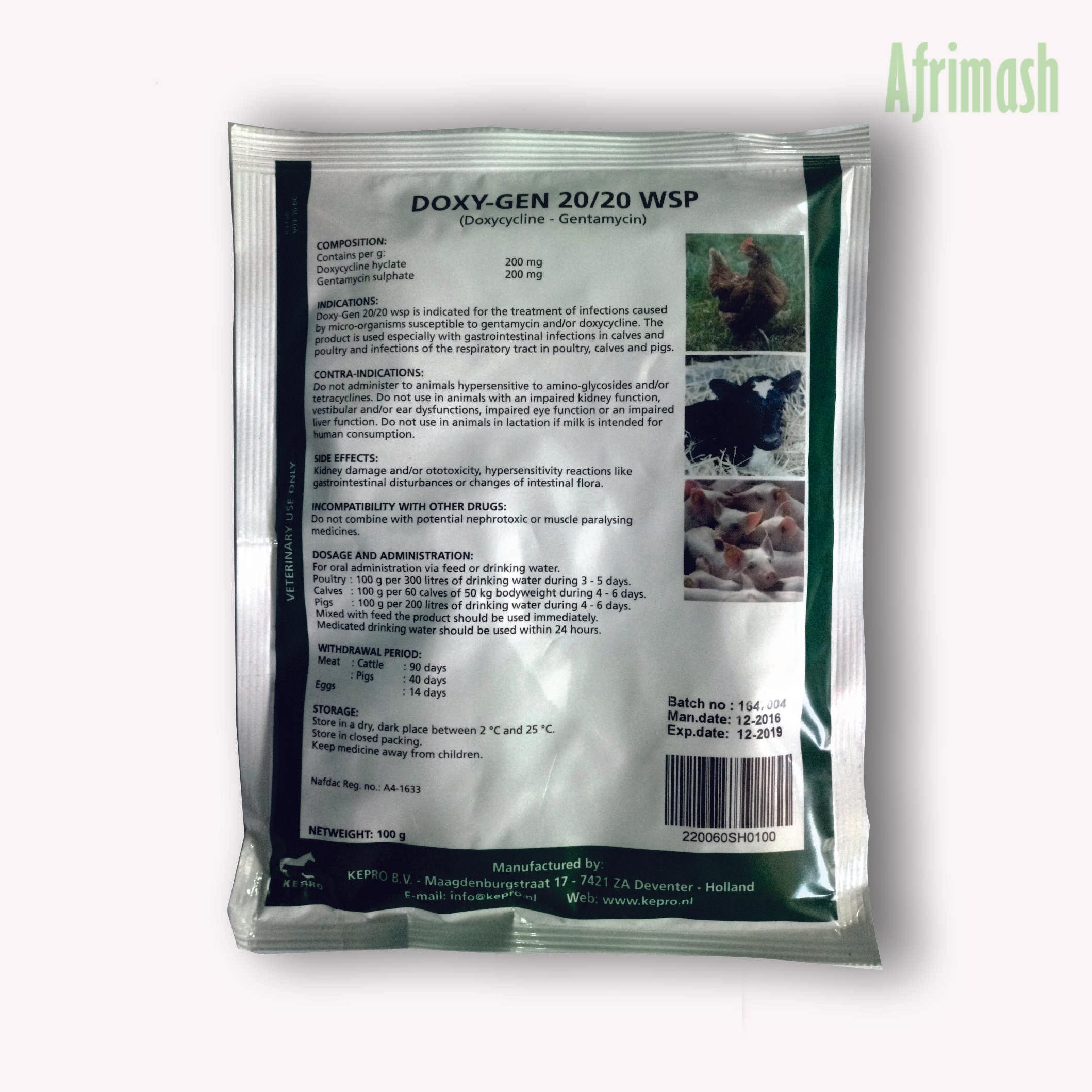 Doxy-Gen Antibiotic For Livestock (100g)