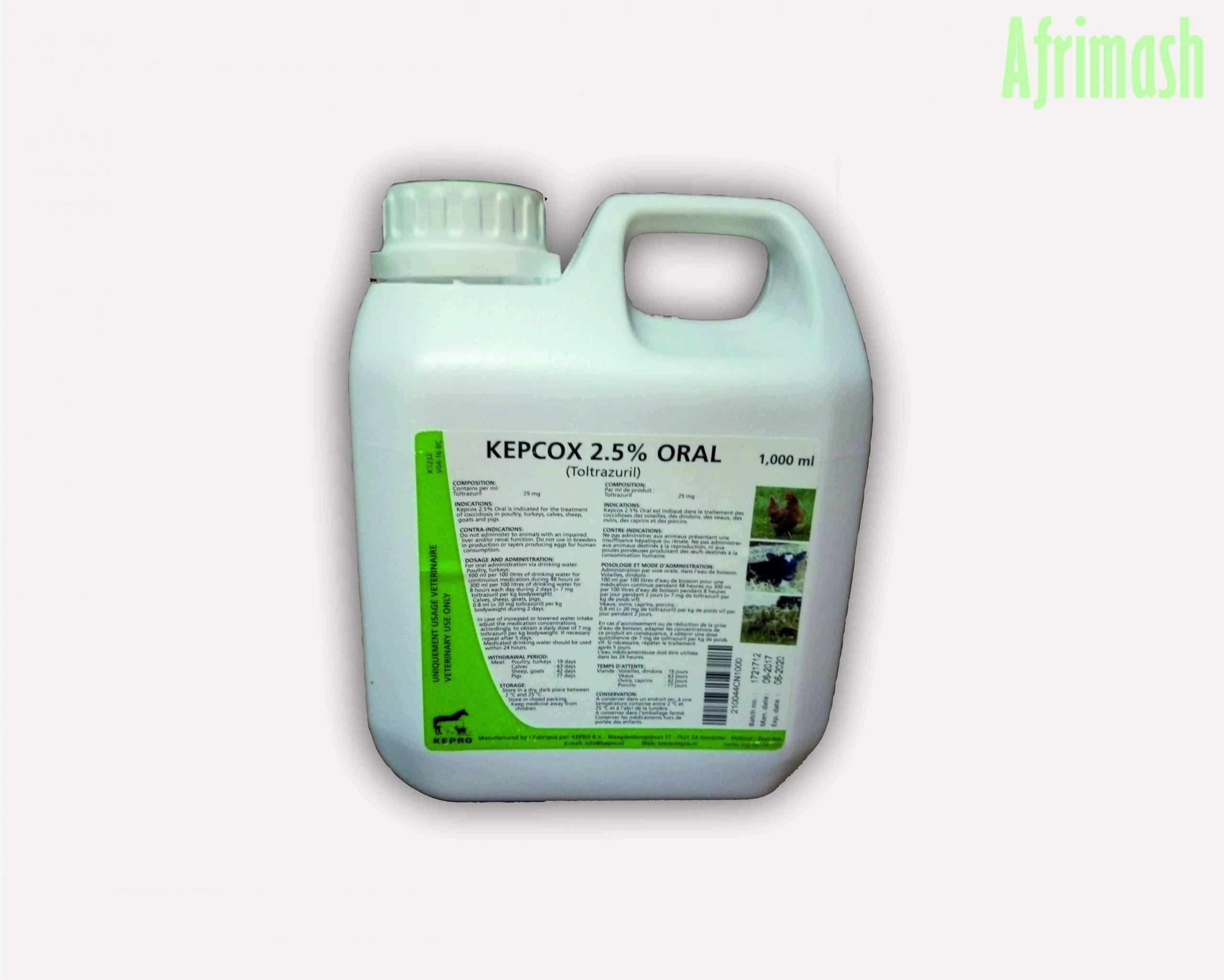 KEPCOX 2.5% Oral Anticcocidial (Toltrazuril)