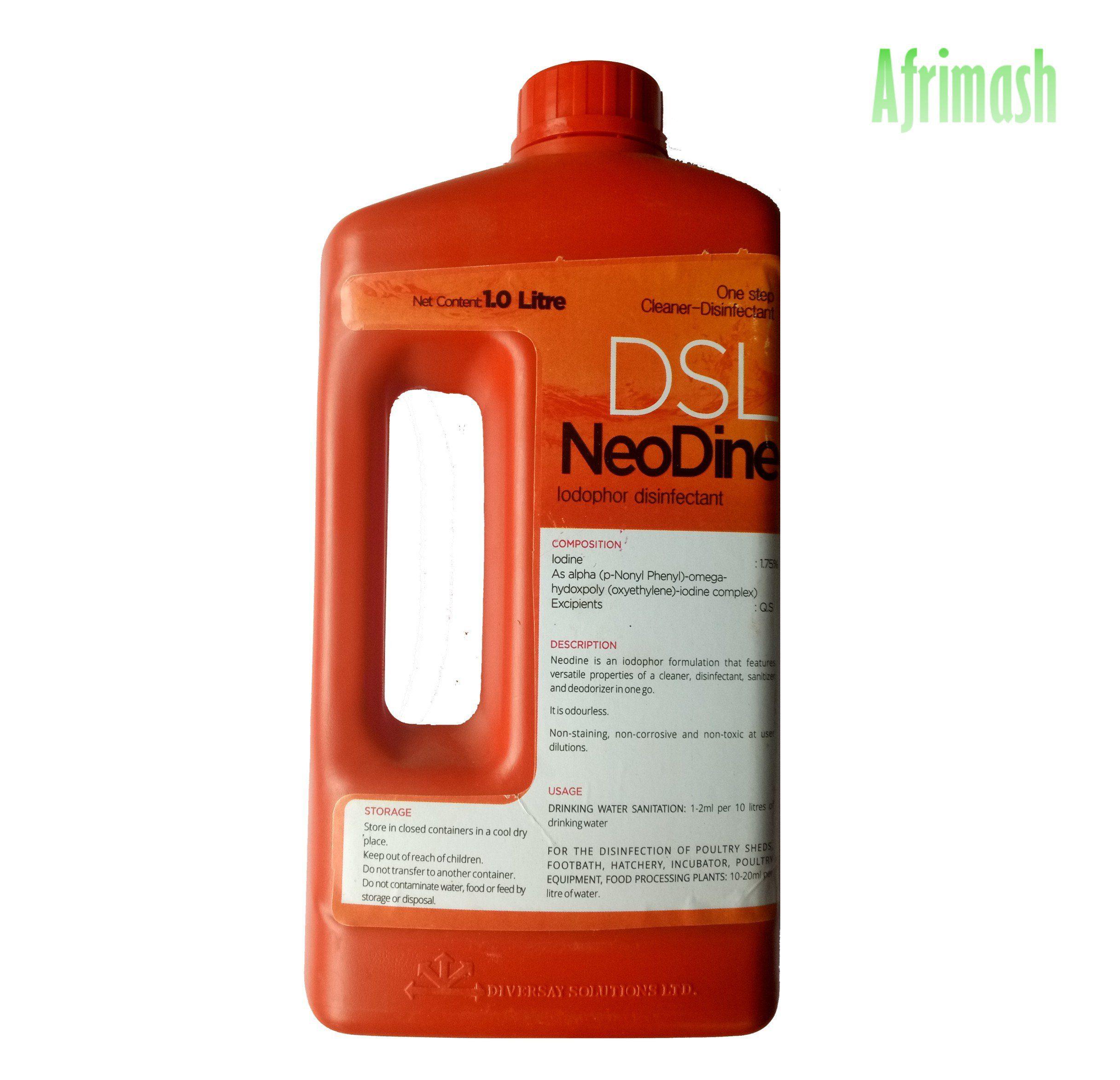 NeoDine Iodophor Disinfectant (1 Litre)
