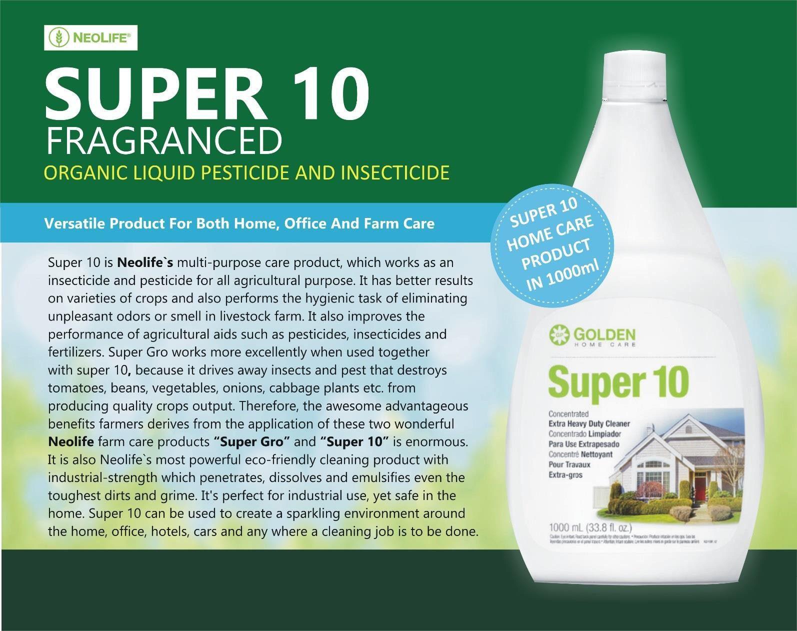 Super 10 Cleaning Agent (Heavy Duty | Organic | Fragranced) 1L