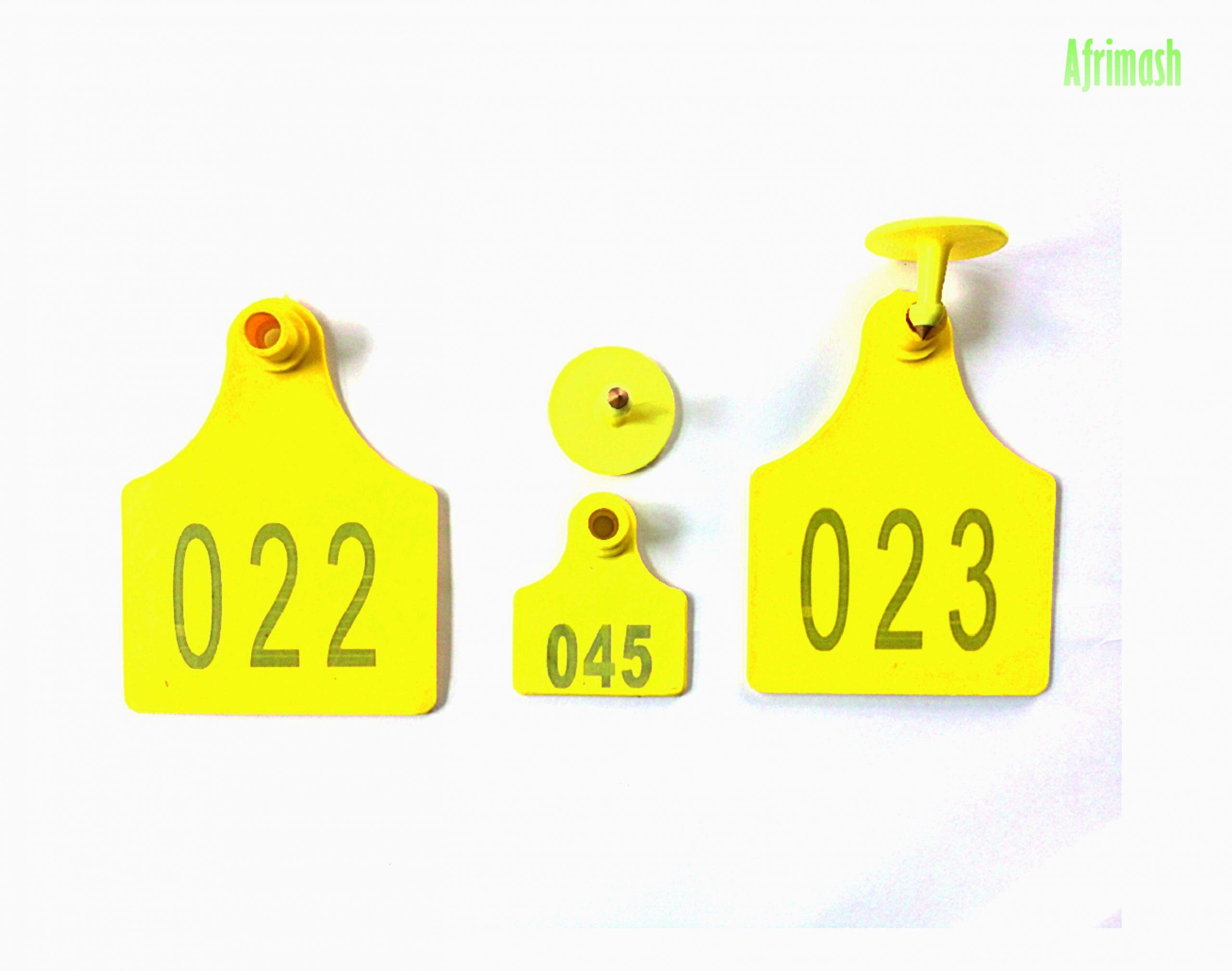 Livestock Ear Tag (For Cattle, Pigs, and Goats) - Identification Tool - LRS Brand - Pig Ear Tags