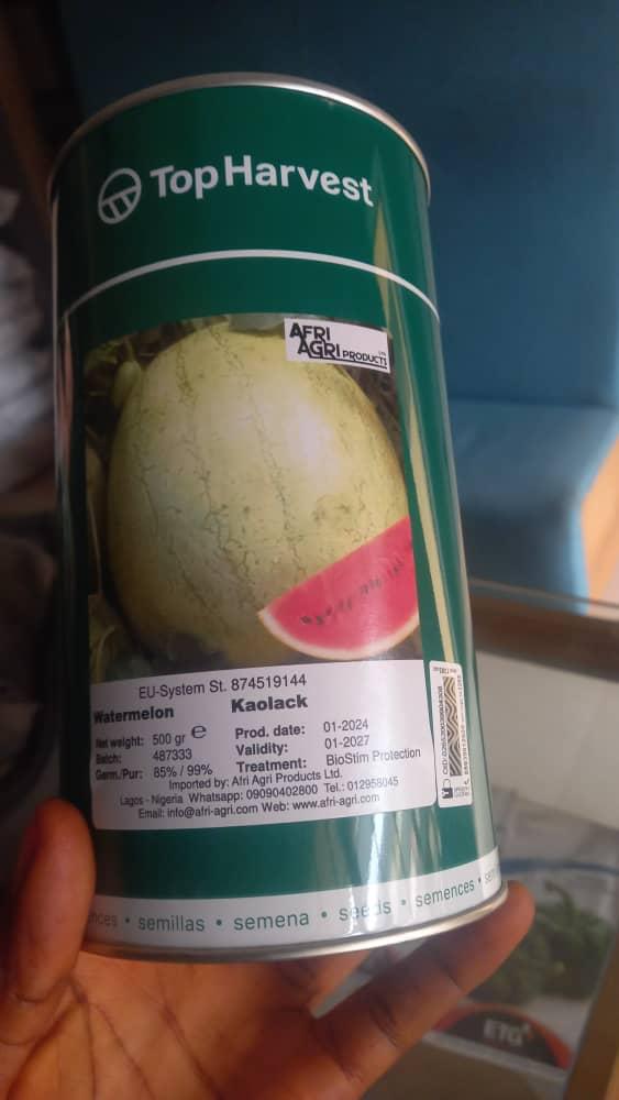 Watermelon Kaolack 500g | Treated Seed | Afri Agri brand | Top Harvest