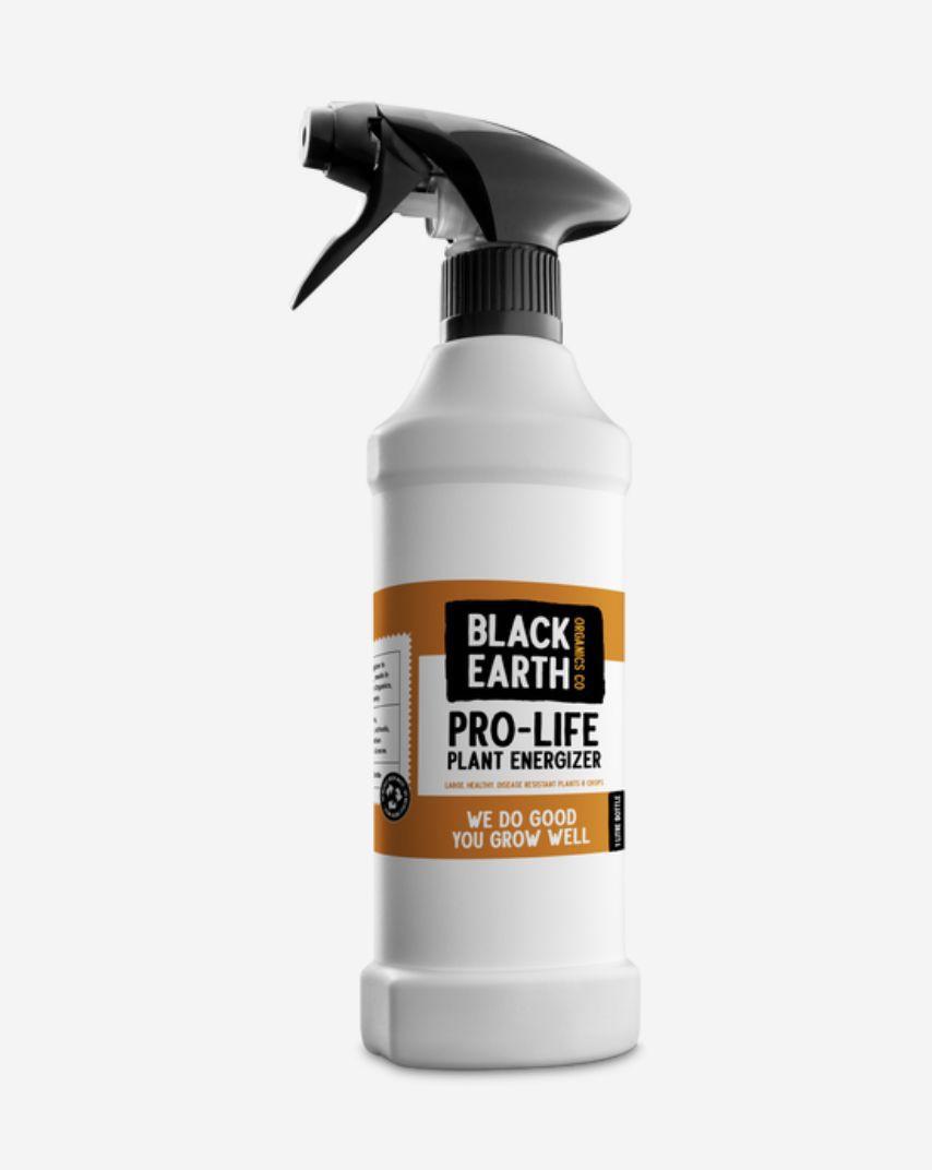 PRO-LIFE PLANT ENERGISER | ORGANIC BLACK EARTH | 1LITRE SPRAY CAN