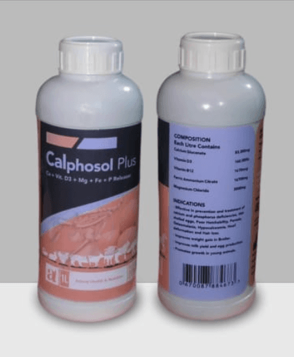 Calphosol Plus – Your Trusted Solution for Calcium and Phosphorus Deficiencies in Animals | 500ml 