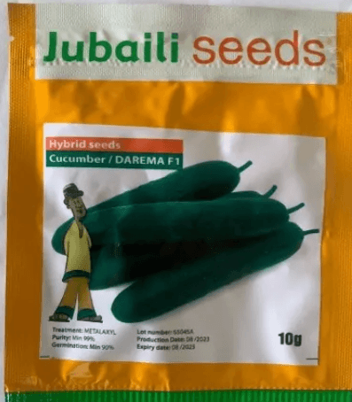 Hybrid Cucumber Seeds Darema F1 Seeds -10g