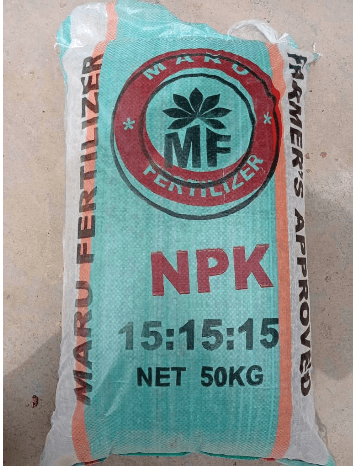 MF NPK 15:15:15 Fertilizer, Maru brand | 50KG