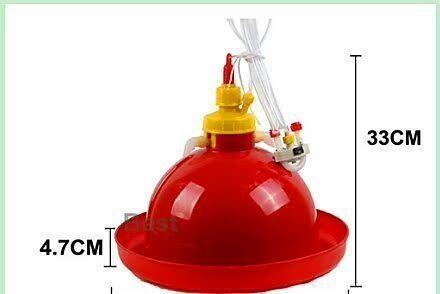 Semi-automatic Bell Drinker for Poultry Chicks - Chinese Type
