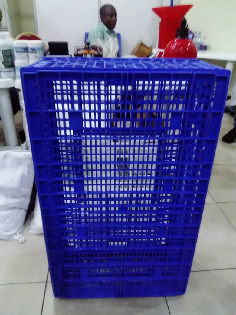 Plastic Transport Crate for Live Poultry with Access Door