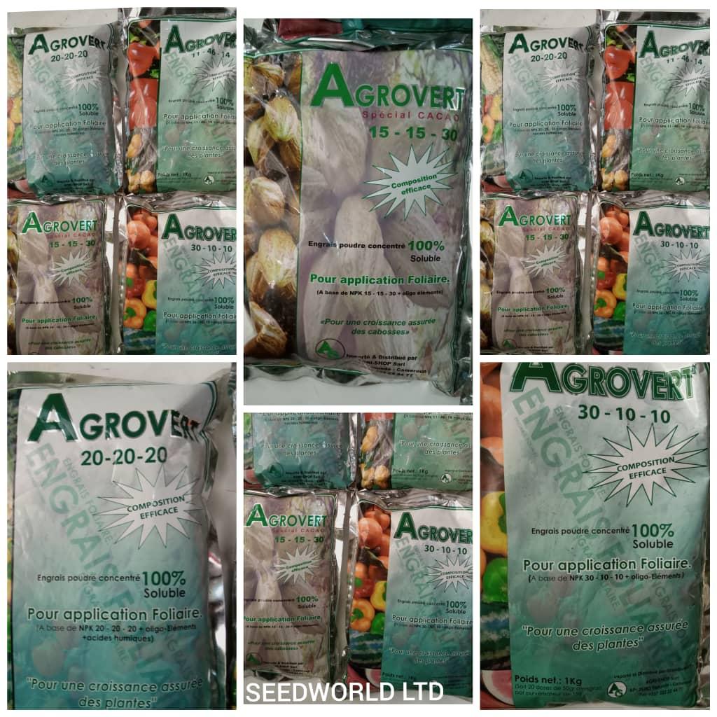 NPK 20:20:20 Agrovert Fertilizer (Foliar)