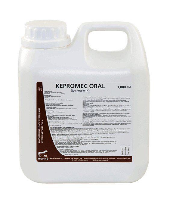 KEPROMEC Oral (Ivermectin | KEPRO-Holland) - 1 liter bottle