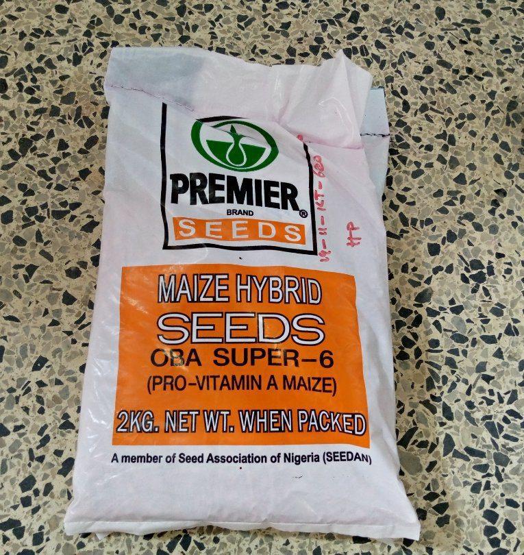 Premier Seeds Maize | Oba Super-6 Maize Seeds (Pro-Vitamin A Maize) | Oba 98 (White Maize Seeds) | 2kg