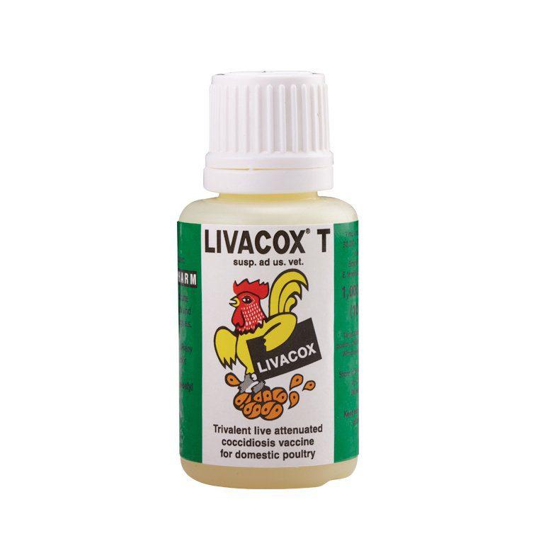 Livacox T (For Broilers | 1000-Dose | 5000-Dose) + Transport Flask