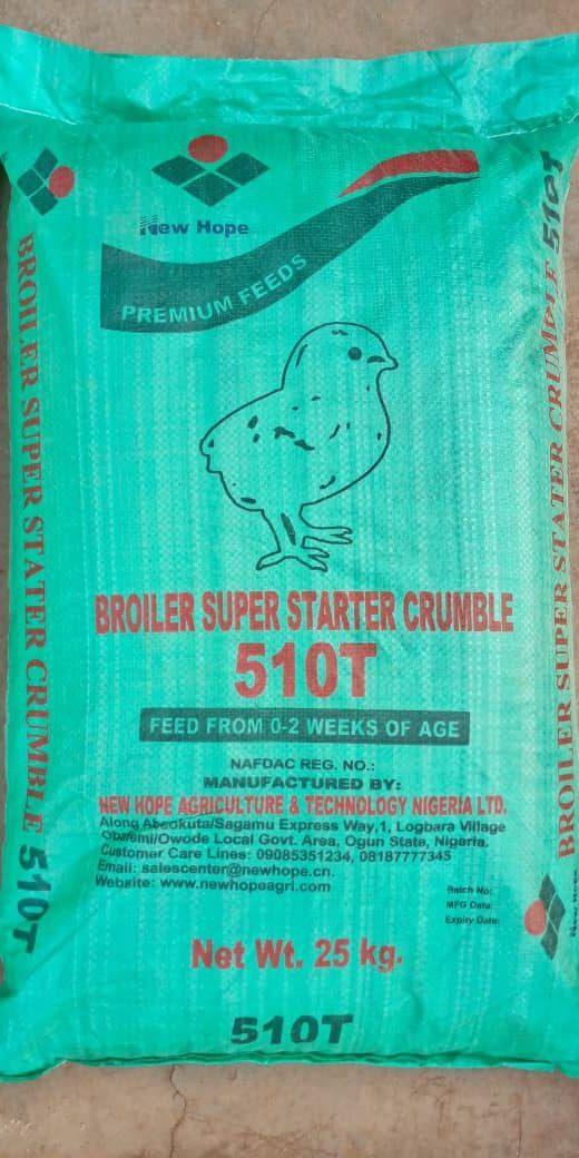 New Hope Broiler Super Starter Feed (Crumbled Feed | Professional Line | Commercial Line) - 25kg
